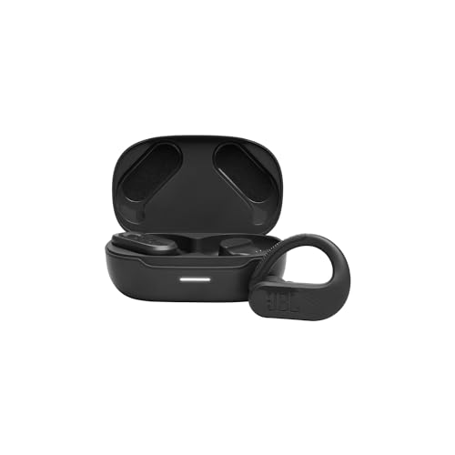 JBL Endurance Peak 3 – Kabellose aktive Ohrhörer mit IP68-Wasserschutz und bis zu 50 Stunden Akkulaufzeit – Schwarz von JBL