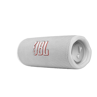 JBL Flip 6 Bluetooth Lautsprecher wasserdicht mit Akku Weiß von JBL
