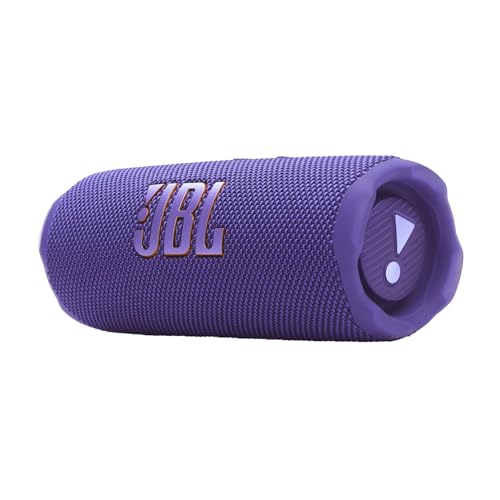 JBL Flip 7, kabelloser tragbarer Bluetooth-Lautsprecher, 16 Stunden Akkulaufzeit, IP68 wasserdicht, Staub- und stoßfest, Pro Sound mit AI Boost, Auracast Multi-Speaker-Verbindung, Violett von JBL