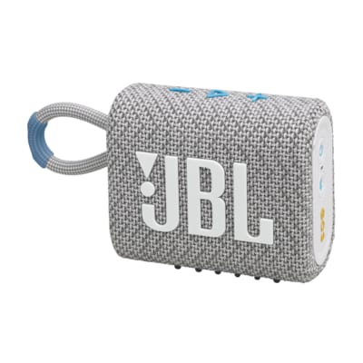 JBL GO 3 Eco Ultraportabler Bluetooth Lautsprecher IPX67 silber von JBL