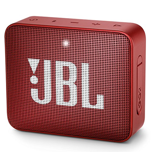 JBL GO2 Tragbarer wasserdichter Lautsprecher mit kabelloser Bluetooth-Konnektivität, Freisprecheinrichtung und integrierten wiederaufladbaren Batterien JBLGO2ROSSO von JBL