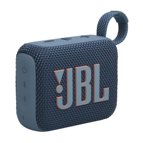JBL Go 4 - Blau – Tragbare Bluetooth-Lautsprecher-Box mit JBL Pro Sound, tiefem Bass und Playtime-Boost-Funktion – Wasserfest und staubfest – 7 h Laufzeit JBL Go 4 - Blau – Tragbare Bluetooth-Lautsprecher-Box mit JBL Pro Sound, tiefem Bass und Playtime-Boost-Funktion – Wasserfest und staubfest – 7 h Laufzeit von JBL