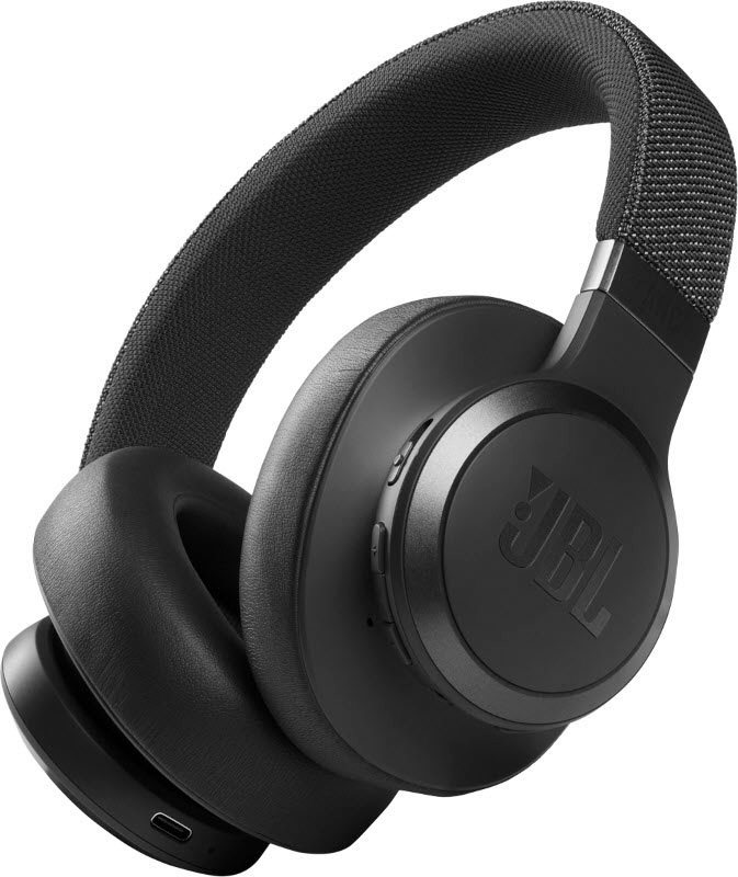 JBL LIVE 660NC Kabelloser Over-Ear-Kopfhörer (Freisprechfunktion, Noise-Cancelling, Sprachsteuerung, Google Assistant, A2DP Bluetooth, AVRCP Bluetooth, HFP) von JBL