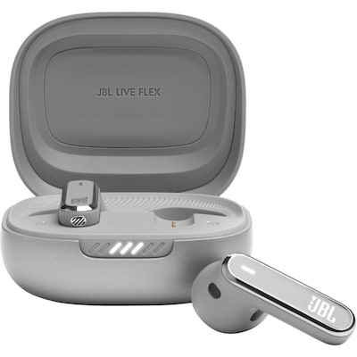 JBL LIVE Flex True Wireless In-Ear Bluetooth Kopfhörer silber von JBL
