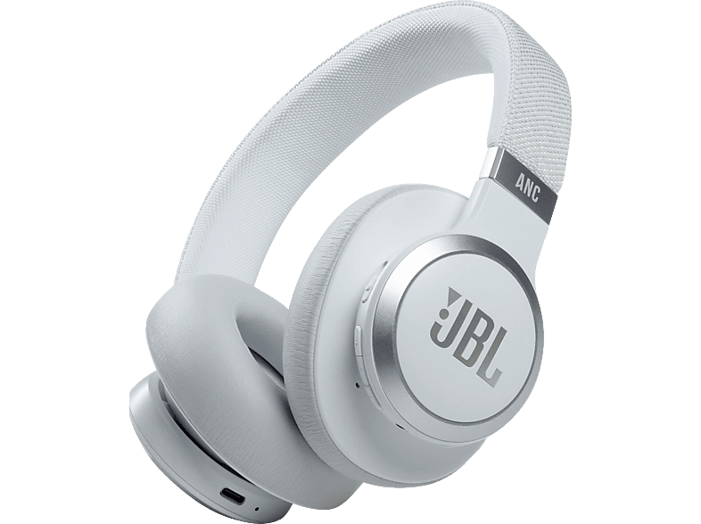 JBL Live 660NC, Over-ear Kopfhörer Bluetooth Weiß von JBL