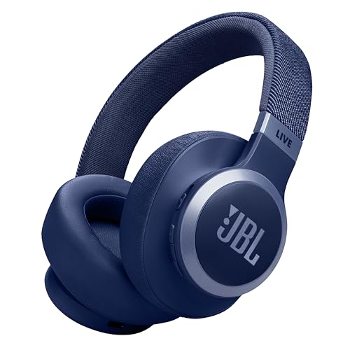 JBL Live 770 NC – Bluetooth Over-Ear-Kopfhörer mit adaptivem Noise-Cancelling – Kabellose Ohrhörer mit JBL Signature Sound und Sprachassistent – Langer Musikgenuss für bis zu 65 Stunden – In Blau JBL Live 770 NC – Bluetooth Over-Ear-Kopfhörer mit adaptivem Noise-Cancelling – Kabellose Ohrhörer mit JBL Signature Sound und Sprachassistent – Langer Musikgenuss für bis zu 65 Stunden – In Blau von JBL