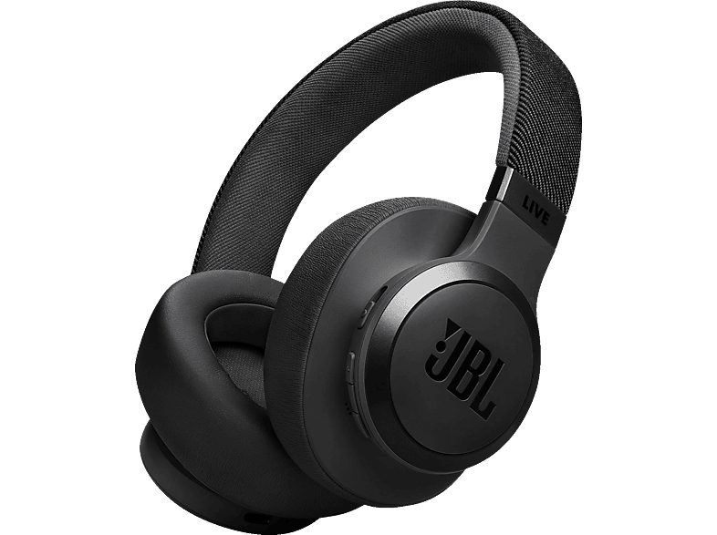 JBL Live 770NC, On-ear Kopfhörer Schwarz von JBL