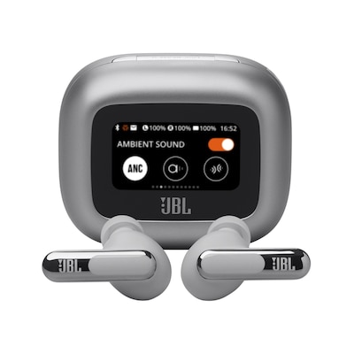JBL Live Beam 3 ANC True wireless Bluetooth In-Ear Kopfhörer silber von JBL