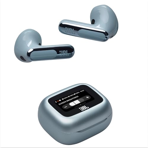 JBL Live Flex 3, Wireless Earbud-Kopfhörer mit Bluetooth, 50 Stunden Akkulaufzeit, True Adaptive Noise Cancelling und hochauflösendem JBL Signature Sound, IP54 wasserfest, mit Ohrstöpseln, Blau JBL Live Flex 3, Wireless Earbud-Kopfhörer mit Bluetooth, 50 Stunden Akkulaufzeit, True Adaptive Noise Cancelling und hochauflösendem JBL Signature Sound, IP54 wasserfest, mit Ohrstöpseln, Blau von JBL