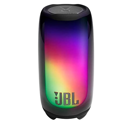 JBL Pulse 5 – Tragbarer Bluetooth-Lautsprecher in Schwarz mit Lichtshow und bis zu 12 Stunden Spielzeit – IP67 Staub- und wasserdicht – Koppelbar mit anderen JBL-Lautsprechern über PartyBoost von JBL