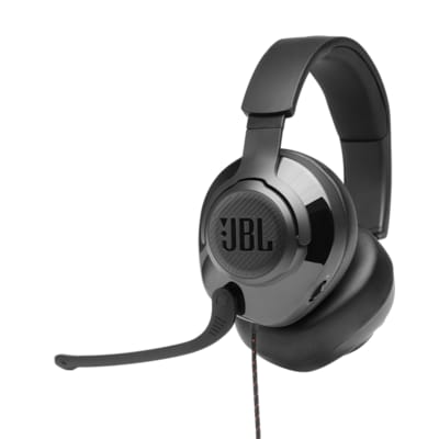 JBL Quantum 200 Wireless Over-Ear-Gaming-Headset, Schwarz von JBL