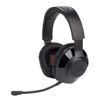 JBL Quantum 350 Wireless Over-Ear-Gaming-Headset, Schwarz von JBL