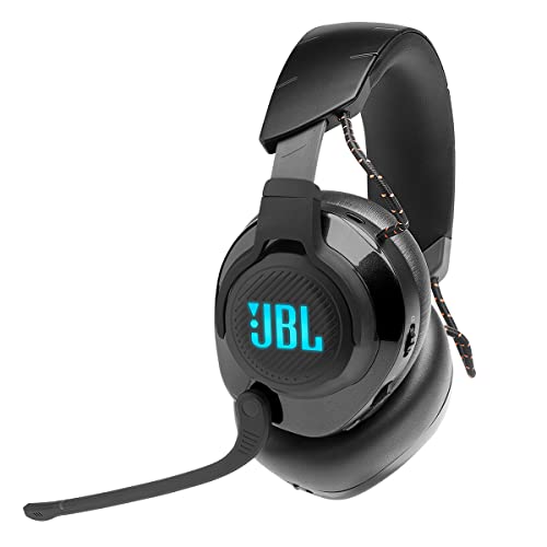 JBL Quantum 610 Wireless 2.4GHz Headset: 40h Akku, 50mm Treiber, PC Gaming und Konsole kompatibel, Schwarz, Medium von JBL