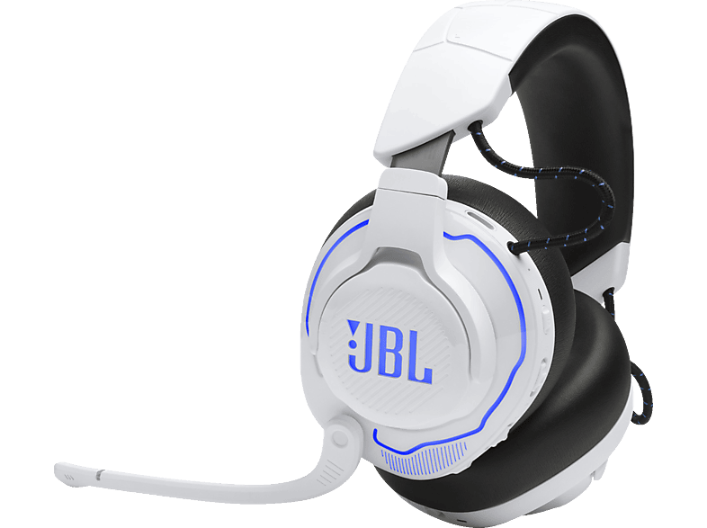 JBL Quantum 910 PWL, Over-ear Gaming Headset Bluetooth Weiß/Blau JBL Quantum 910 PWL, Over-ear Gaming Headset Bluetooth Weiß/Blau von JBL