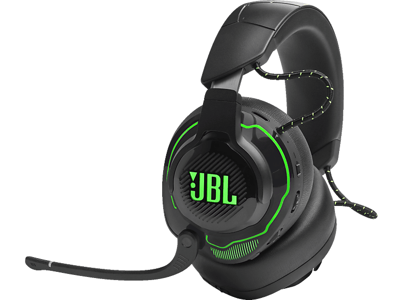 JBL Quantum 910 XWL, Over-ear Gaming Headset Bluetooth Schwarz/Grün von JBL