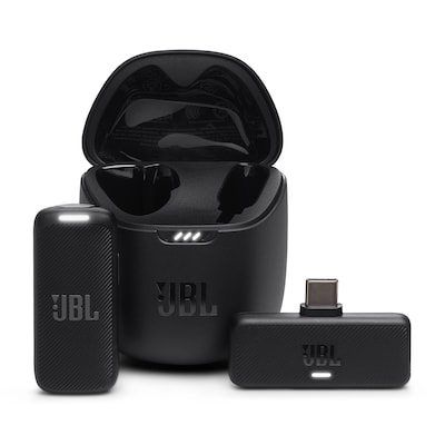 JBL Quantum Stream Wireless - Clip-on wireless mic with USB-C von JBL