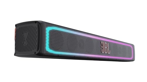 JBL RallyBar XL 35" Universal Outdoor Bluetooth Soundbar für Fahrzeuge & Boote mit 14 Lautsprecher Wasserdicht, 300W rms Verstärker, LED Beleuchtung, Pro Sound und Innovative Halterung von JBL