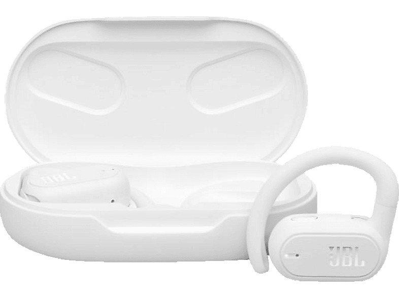 JBL Soundgear Sense, Open-ear Kopfhörer Bluetooth Weiß von JBL