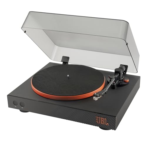 JBL Spinner BT – Hochwertiger Schallplattenspieler mit Bluetooth und aptXTM HD – Schwarz und Orange JBL Spinner BT – Hochwertiger Schallplattenspieler mit Bluetooth und aptXTM HD – Schwarz und Orange von JBL