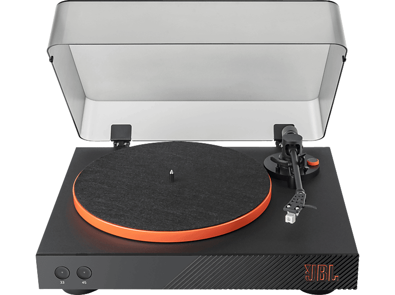 JBL Spinner Bluetooth Plattenspieler, Black Orange JBL Spinner Bluetooth Plattenspieler, Black Orange von JBL