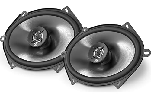 JBL Stage 8602 2-Wege Auto Lautsprecher Set von Harman Kardon - 180 Watt ovale KFZ Autolautsprecher Boxen - groß 6" x 8" Zoll - 15 x 20 cm, Schwarz von JBL
