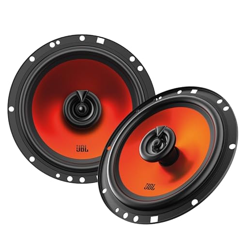 JBL Stage1 GEN2 62F – 6.5 Inch (165mm) 2-Way Coaxial Car Speakers – 50W RMS – 220W Peak – High Sensitivity – OEM Replacement Audio – No Grille – Easy Install – Set of 2 von JBL