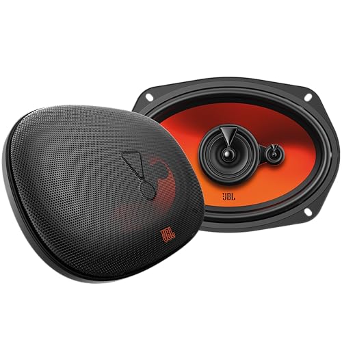 JBL Stage1 GEN2 962M – 6x9 Inch (152x229mm) 3-Way Car Speakers – 70W RMS – 210W Peak – with Grilles Audio – OEM Fit – Easy Install – Set of 2 von JBL
