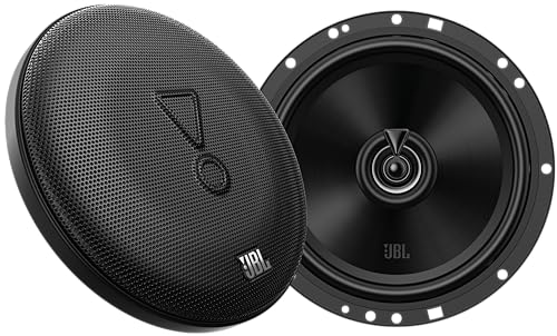 JBL Stage2 GEN2 65 – 6.5 Inch (165mm) 2-Way Coaxial Car Speakers – 60W RMS – 240W Peak – High Sensitivity Audio – OEM Upgrade – Compact Fit – Easy Install – with Grilles – Pair von JBL