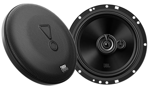JBL Stage2 GEN2 65M – 6.5 Inch (165mm) 3-Way Car Speakers – 60W RMS – 240W Peak – Triple Driver Setup – OEM Fit Audio – with Grilles – Easy Install – Pair von JBL