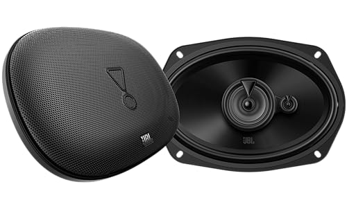 JBL Stage2 GEN2 965M – 6x9 Inch (152x229mm) 3-Way Car Speakers – 70W RMS – 210W Peak – Plus One™ Woofer Cone – with Grilles Audio – Easy Install – Set of 2 von JBL