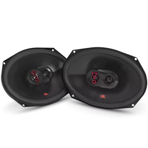 JBL Stage3 9637F 3-Wege Auto Lautsprecher Set von Harman Kardon ohne Gitter - 375 Watt KFZ Ovale Autolautsprecher Boxen - 6" x 9" (152 mm x 230 mm) von JBL