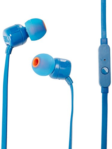 JBL T110 Pure Bass In-Ear-Kopfhörer, Blau von JBL
