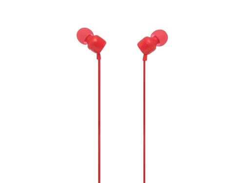 JBL T160 Tune Wired In-Ear Headphone with Mic - Red von JBL
