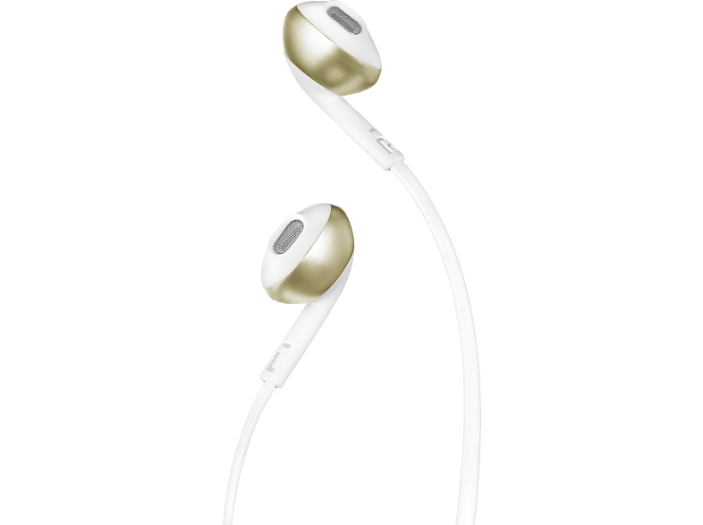 JBL T205, In-ear Kopfhörer Champagne JBL T205, In-ear Kopfhörer Champagne von JBL