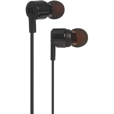 JBL T210 Schwarz - In Ear-Kopfhörer mit Mikrofon von JBL