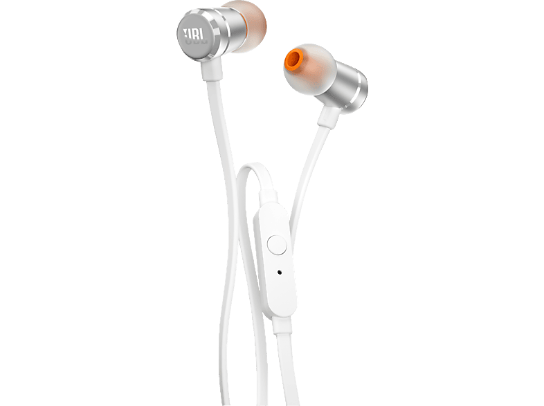 JBL T290, In-ear Kopfhörer Silber von JBL