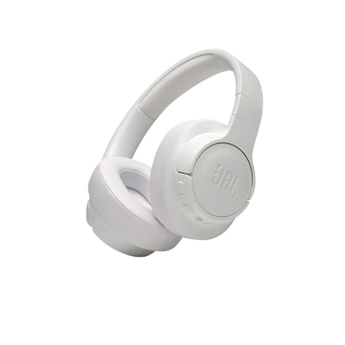 JBL T750BTNC – Bluetooth Over-Ear Kopfhörer in Weiß mit Noise Cancelling – Ohrhörer kompatibel mit Siri, Google Now und Alexa – Langer Musikgenuss von bis zu 15 Stunden von JBL