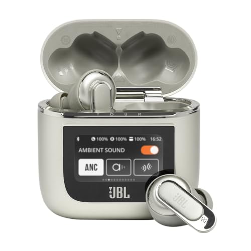 JBL Tour Pro 2 – True Wireless In-Ear Kopfhörer – Bluetooth Kopfhörer mit Active Noise Cancelling und Smart Ladecase in Champagner – Bis zu 40 Stunden Wiedergabezeit mit nur Einer Akkuladung JBL Tour Pro 2 – True Wireless In-Ear Kopfhörer – Bluetooth Kopfhörer mit Active Noise Cancelling und Smart Ladecase in Champagner – Bis zu 40 Stunden Wiedergabezeit mit nur Einer Akkuladung von JBL