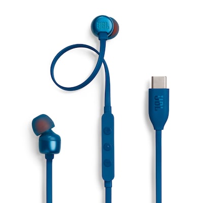 JBL Tune 310C,  In-Ear Wired USB-C Headphone with High Resolution, Blue von JBL
