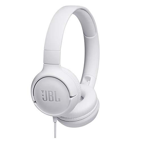 JBL Tune 500 On-Ear-Kopfhörer, kabelgebunden, Weiß von JBL