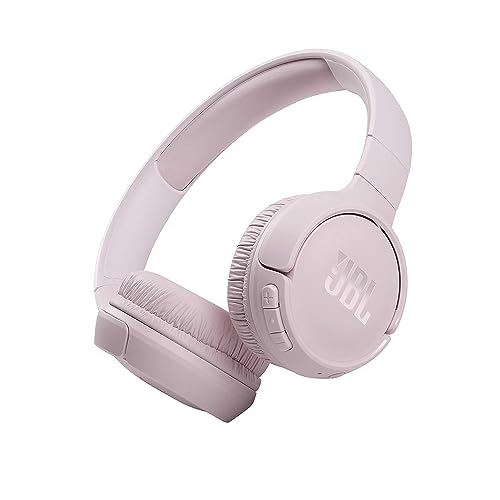 JBL Tune 510 BT – Bluetooth On-Ear Kopfhörer - Rosa – Faltbare Headphones mit Freisprechfunktion – Kompatibel mit Sprachassistenten – Lange Laufzeit von bis zu 40 Stunden von JBL