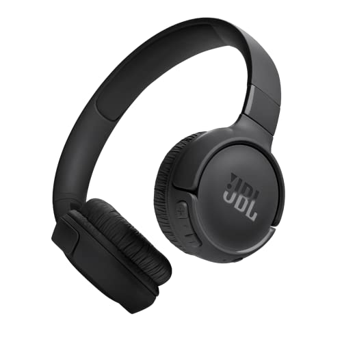 JBL Tune 520BT Wireless On-Ear Kopfhörer – Mit JBL Pure Bass Sound, Bluetooth und leichtem, faltbarem Design – Bis zu 57 Stunden Musikwiedergabe – Schwarz von JBL