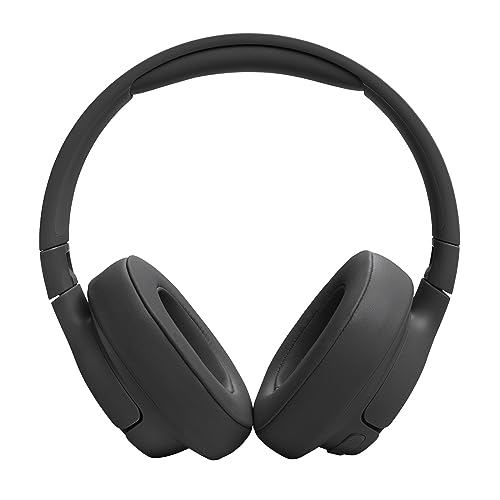 JBL Tune 720BT Wireless Over-Ear-Kopfhörer – Mit JBL Pure Bass Sound, Bluetooth und leichtem, faltbarem Design – Bis zu 76 Stunden Musikwiedergabe – Schwarz von JBL