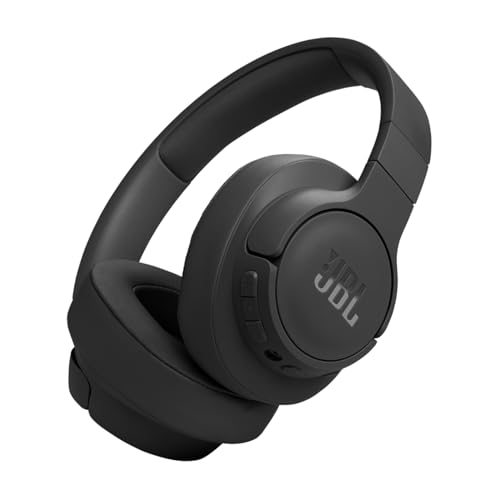 JBL Tune 770NC – Kabellose Over-Ear-Kopfhörer mit adaptivem Noise-Cancelling und faltbarem Design – Bis zu 70 Stunden Akkulaufzeit mit Schnellladefunktion – Schwarz von JBL