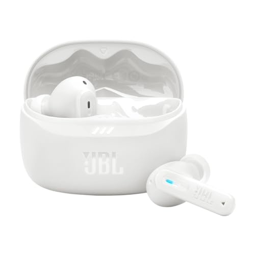 JBL Tune Beam 2, Kabellose Bluetooth-In-Ear-Kopfhörer mit Noise-Cancelling, 48 h Wiedergabezeit, IP54 wasser - und staubgeschützt, Multipoint-Verbindung, ergonomisches Design, Weiß JBL Tune Beam 2, Kabellose Bluetooth-In-Ear-Kopfhörer mit Noise-Cancelling, 48 h Wiedergabezeit, IP54 wasser - und staubgeschützt, Multipoint-Verbindung, ergonomisches Design, Weiß von JBL