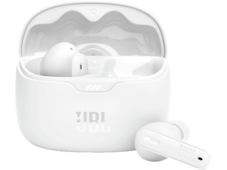 JBL Tune Beam True Wireless, In-ear Kopfhörer Bluetooth Weiß von JBL