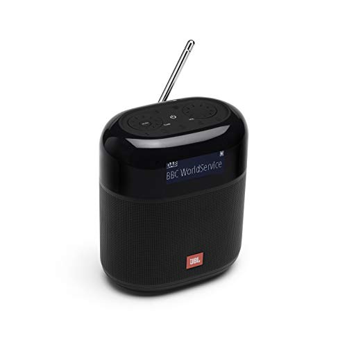 JBL Tuner XL Radiorekorder in Schwarz – Tragbarer Bluetooth Lautsprecher mit MP3, DAB+ & UKW Radio – Kabelloser Musikgenuss mit kräftigem Sound von bis zu 15 Stunden von JBL