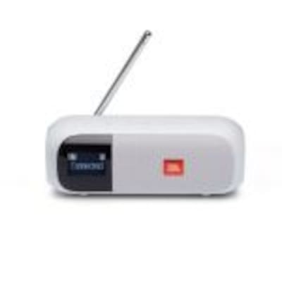 JBL Tuner2 Bluetooth-Lautsprecher mit DAB-Tuner weiß von JBL