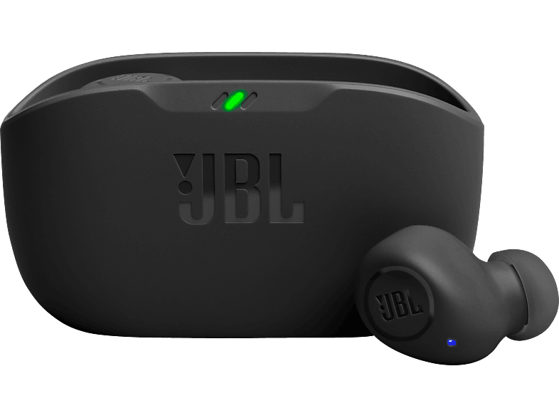 JBL Vibe Buds True Wireless, In-ear Kopfhörer Bluetooth Black von JBL