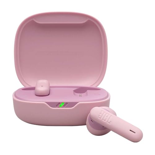 JBL Wave Flex 2, Kabellose Bluetooth-In-Ear-Kopfhörer mit 40 h Wiedergabezeit, JBL Pure Bass Sound, Smart-Ambient-Technologie, IP54 wasser - und staubgeschützt, Multipoint-Verbindung, Pink von JBL